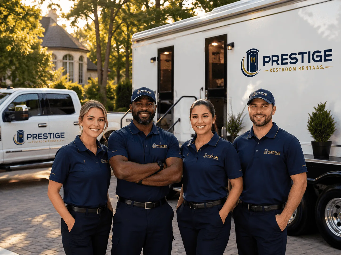 Trusted Luxury Portable Restrooms company in Phlox, WI
